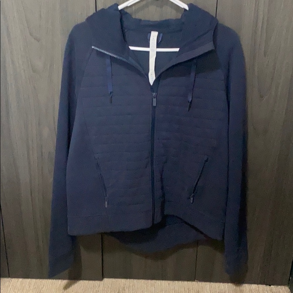 Lululemon women’s navy zip hoodie